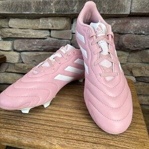 Adidas Goletto VIII FG Light Pink Soccer Cleats GW6164 Size  8.5 M